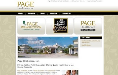 Visit the Page Healthcare, Inc. Web Site