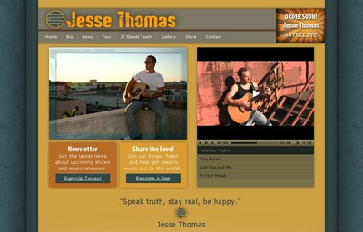 Jesse Thomas Music