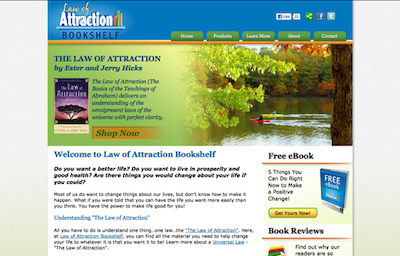 Visit the Law of Attraction Bookshelf Website
