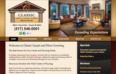 Visit Classic Carpet & Floor Covering Website