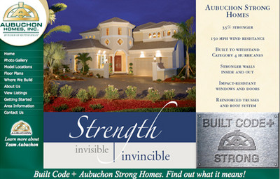 Aubuchon Homes Web Site