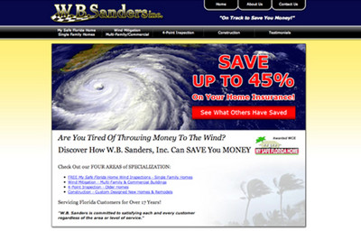 WB Sander Web Site
