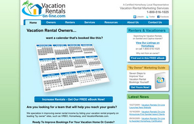 Vacation Rentals On-Line